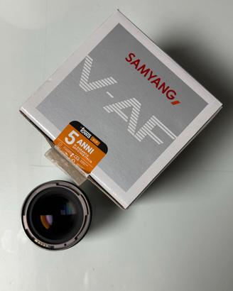 Samyang V-AF 75mm T1.9 Sony FE  Cine Autofocus