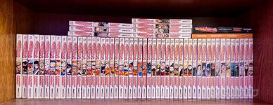 NARUTO GOLD - manga - volumi da 1 a 68 + 2 libri