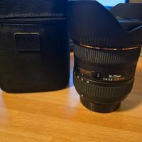 Sigma 10-20 mm f4-5.6 + 20mm f1.8 Nikon