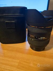Sigma 10-20 mm f4-5.6 + 20mm f1.8 Nikon