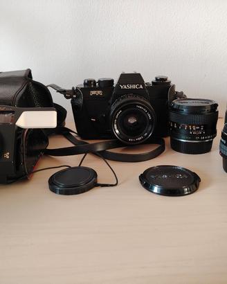 Macchina Fotografica YASHICA FR + Accessori 