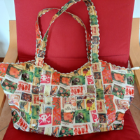 Grande Borsa mare Carpisa plastificata 62x30 cm