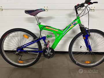 Bici Bicicletta Mtb 26 ammortizzata 18 velocità