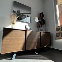 Madia legno impiallacciato e cubotti Calligaris