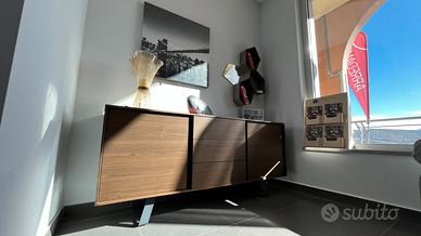 Madia legno impiallacciato e cubotti Calligaris