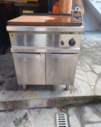 Piastra riscaldante per cucina ristorante