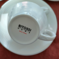 Bitossi bone chine 6 caffè tazzine