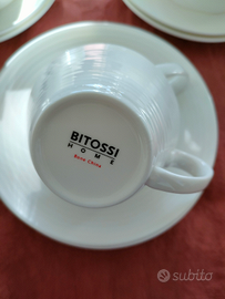 Bitossi bone chine 6 caffè tazzine