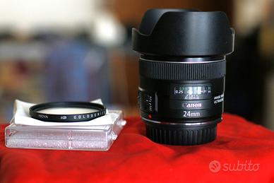 Canon EF 24mm f/2.8 IS USM + filtro Hoya