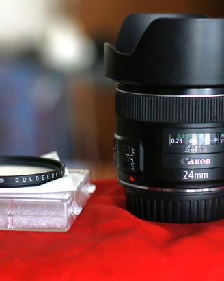 Canon EF 24mm f/2.8 IS USM + filtro Hoya