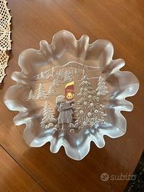 Coppia vassoi  Walther Glass originali Germany