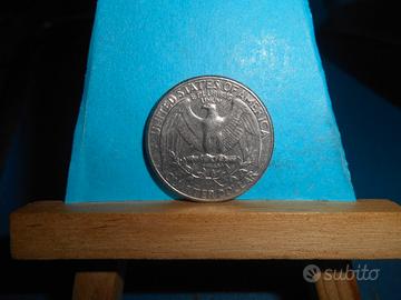 Quarter Dollaro Usa 1983 Testa con pochi capelli