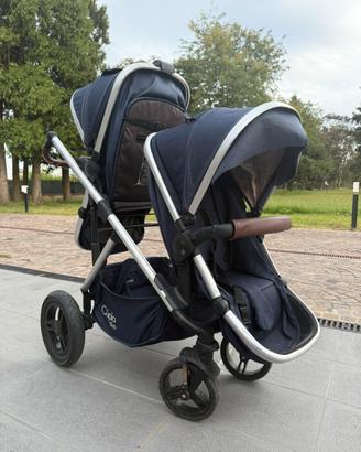 Passeggino gemelli e singolo baby elegancr