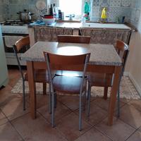 Tavolo con quattro sedie - misure seconda foto