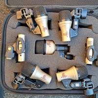 Kit 7 microfoni per batteria