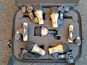 Kit 7 microfoni per batteria