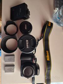 Nikon d 3400 con accessori