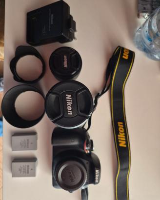 Nikon d 3400 con accessori