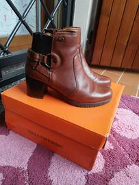 Stivaletti pelle marrone 38