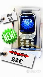 Nokia 3310 Dual Sim Blu Scuro (2017)  Nokia 3310 D