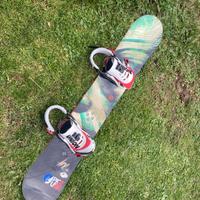 Tavola da snow con attacchi Union.