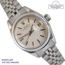 ROLEX Date 6916 Ladies 26MM Silver dial 1972’s