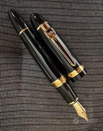 Penna Stilografica Jinhao 159 Black Gold Nib EF