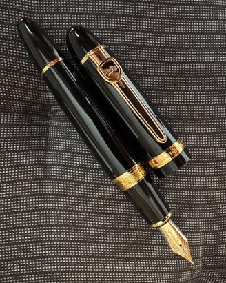 Penna Stilografica Jinhao 159 Black Gold Nib EF