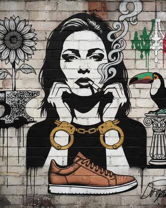 PRospeTTIvE - Quadro Moderno Astratto - 60x60