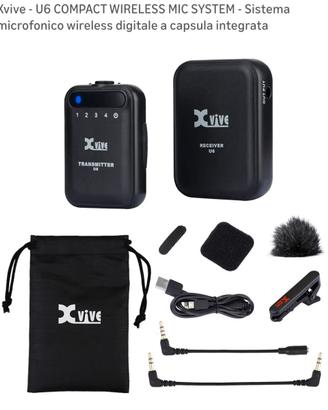 Microfono wireless Xvive U6
