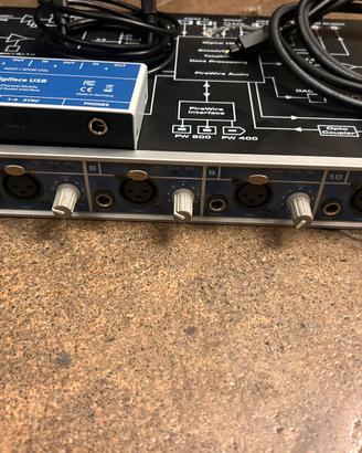 Rme digiface usb + rme fireface 800