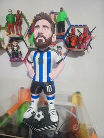 Statua Lionel Messi 35 cm + Card 3D Custom