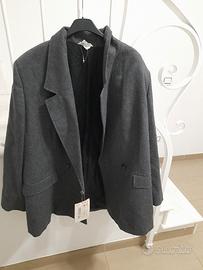 giacca nuova da boutique 100% lana vergine