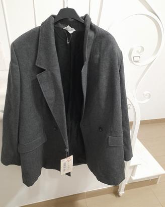 giacca nuova da boutique 100% lana vergine