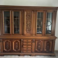 CREDENZA ANTICA LEGNO MASSELLO