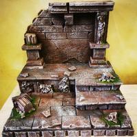 Saint seiya cavalieri zodiaco diorama 