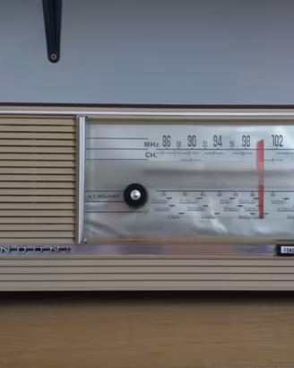 Radio a valvole Prandoni. Vintage
