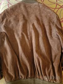 giubbotto vero camoscio