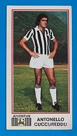 ANTONELLO CUCCUREDDU 183 figurina PANINI 1974 75