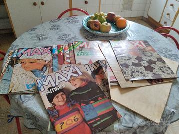 giornali maglia e uncinetto