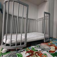 Letto componibile Waldin 7 in 1