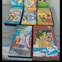 Cassette Cartoni animati in VHS