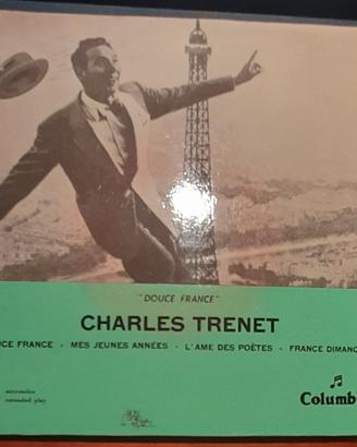 7" EP 45 GIRI - CHARLES TRENET - DOUCE FRANCE