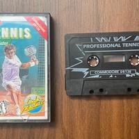 Pro Tennis Simulatior cassetta Commodore 64