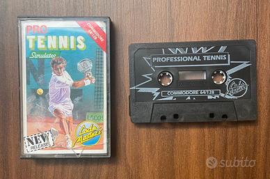 Pro Tennis Simulatior cassetta Commodore 64