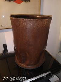 CESTINO CUOIO ANNI 80