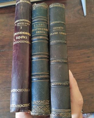 Trittico classici italiani - Tre volumi antichi 18