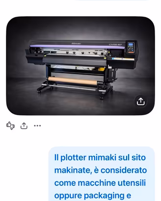 Mimaki stampa e taglio