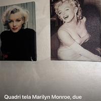 2 Quadri tela Marilyn Monroe