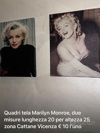 2 Quadri tela Marilyn Monroe